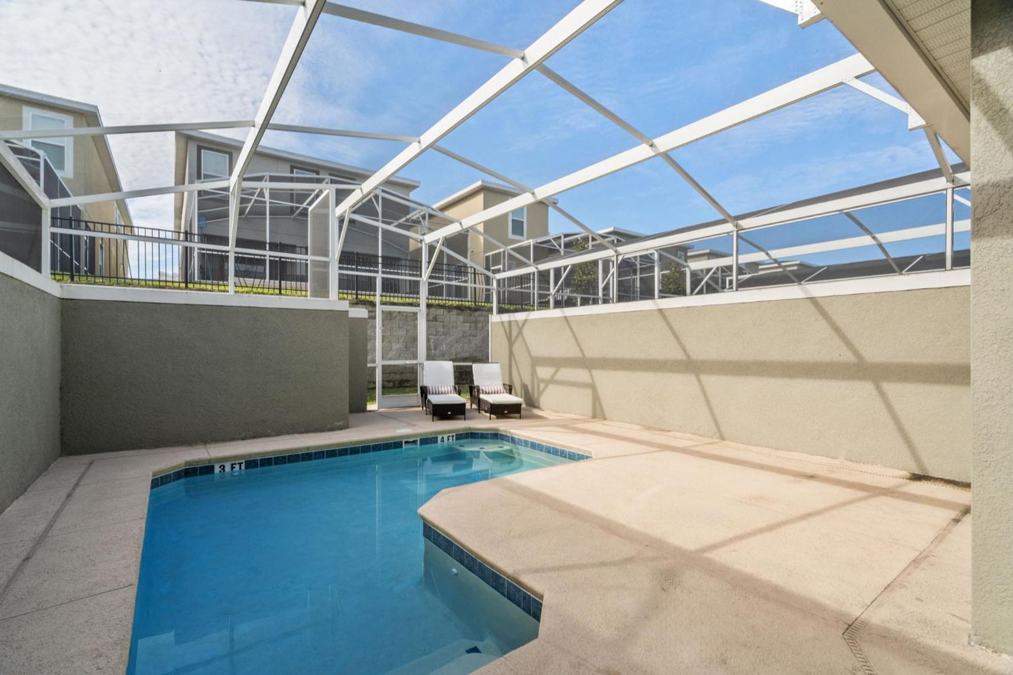 Amazing 4 Bed Home W Private Pool Close To Disney 1180King Kissimmee Eksteriør bilde