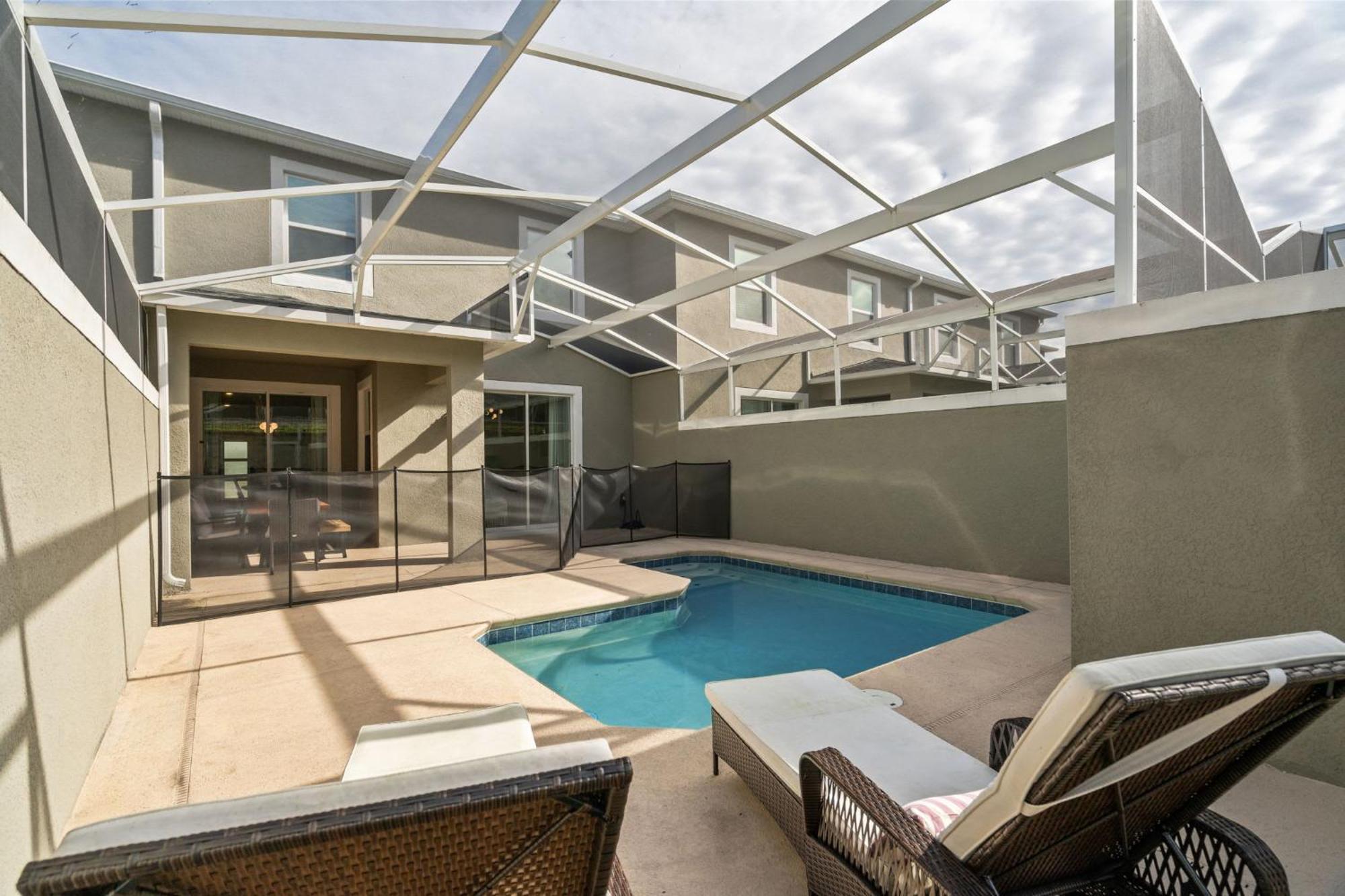 Amazing 4 Bed Home W Private Pool Close To Disney 1180King Kissimmee Eksteriør bilde